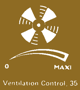 it's a wacky symbol for ventilation control!