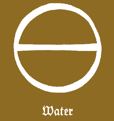 ancient symbol for the element of water!