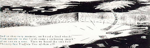 Picture of the Last Tree in `the Lorax' by Dr. Suess