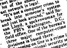 hacking not a crime says FBI Lady